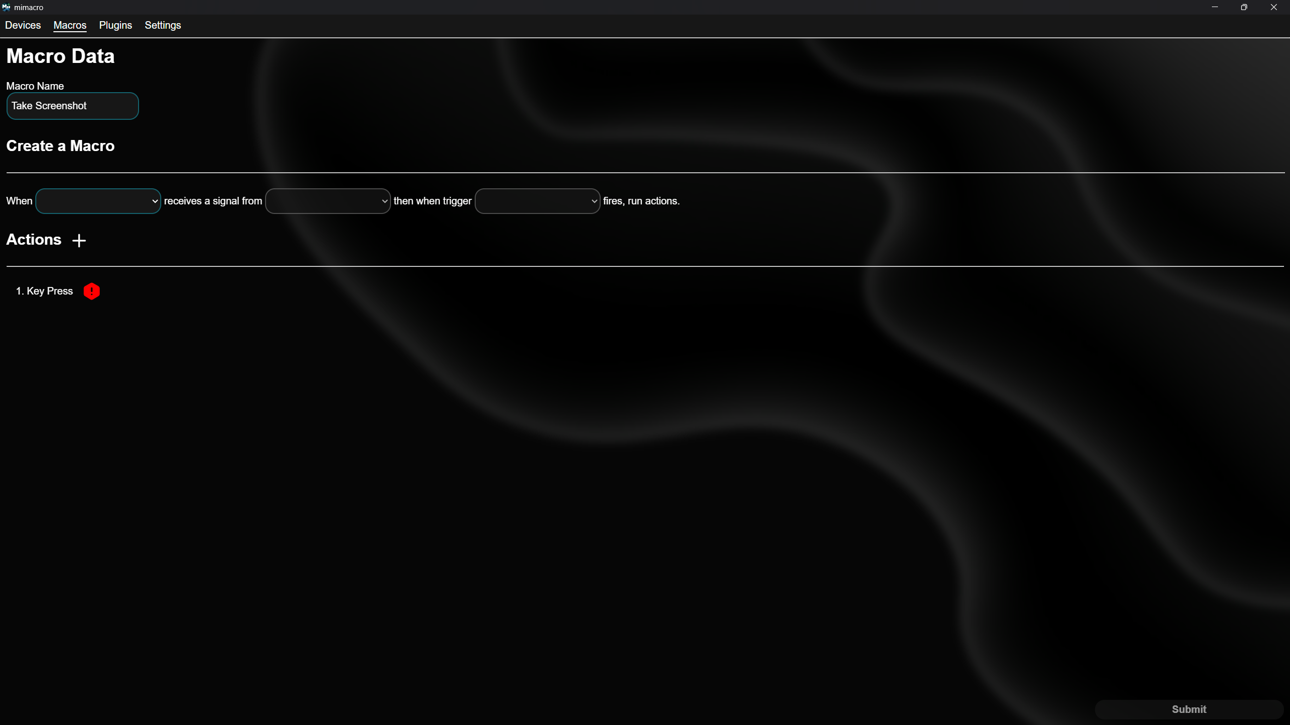 mimacro Screenshot 2